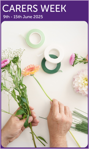 Craft event: make your own silk flower display.